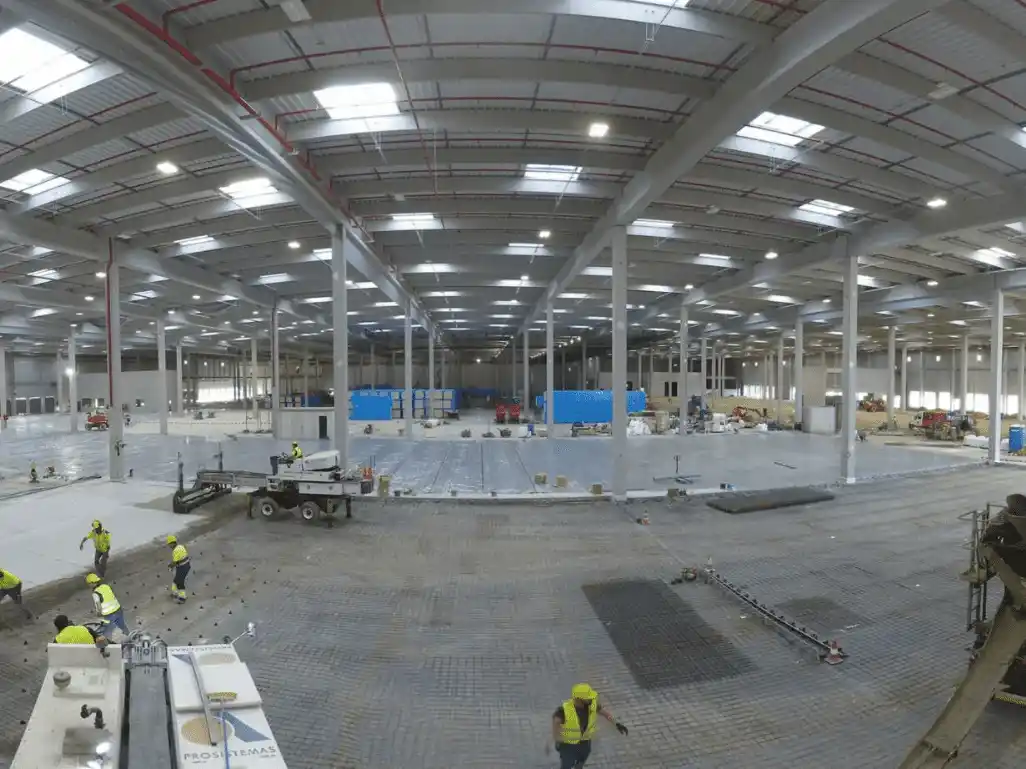 monitorizacion tecnica de obra en interior con camara timelapse