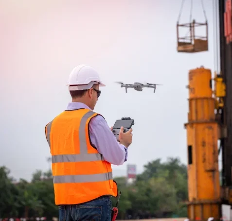 Seguimiento de obras con drones utilizando ia
